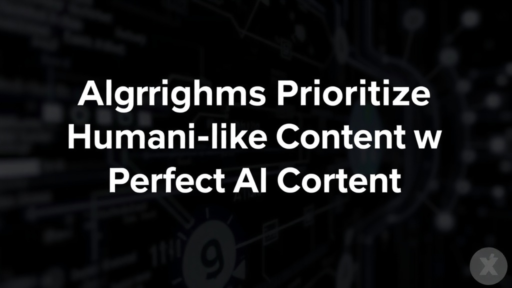 Why are platform algorithms prioritizing human-signaled content over AI-perfect content?